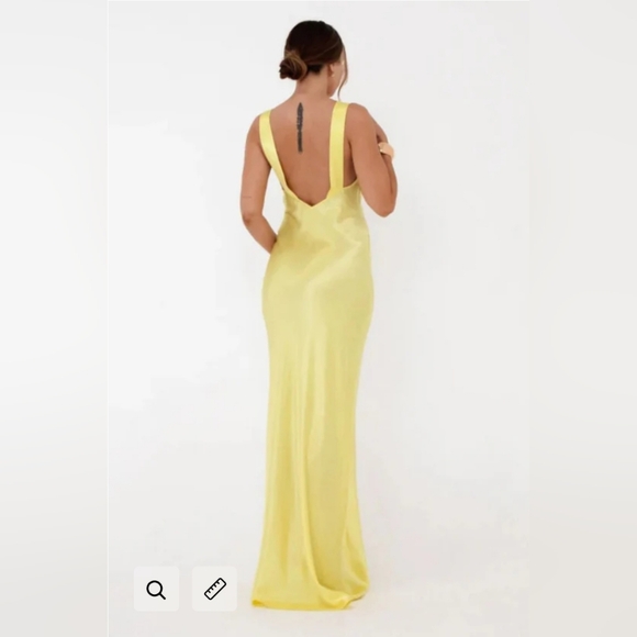Sunset Strip Maxi Dress by Rumored Yellow Size S How To Lose A Guy In 10 DaysNWT - Picture 4 of 16